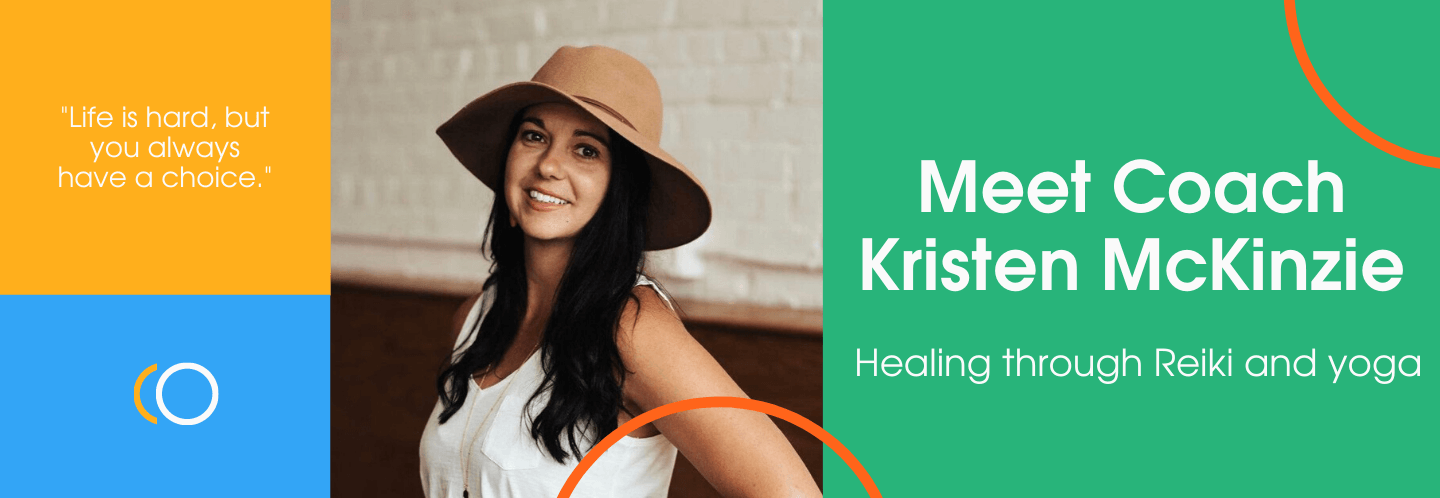 Wellness Coach Kristen McKinzie heals through reiki