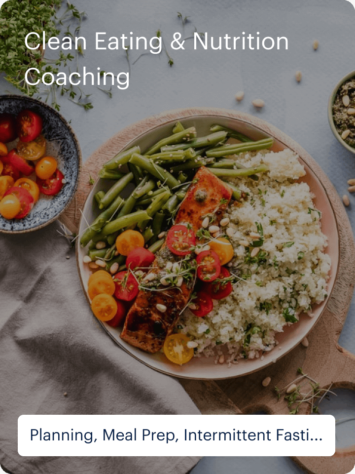 clean eating and nutrition coaching