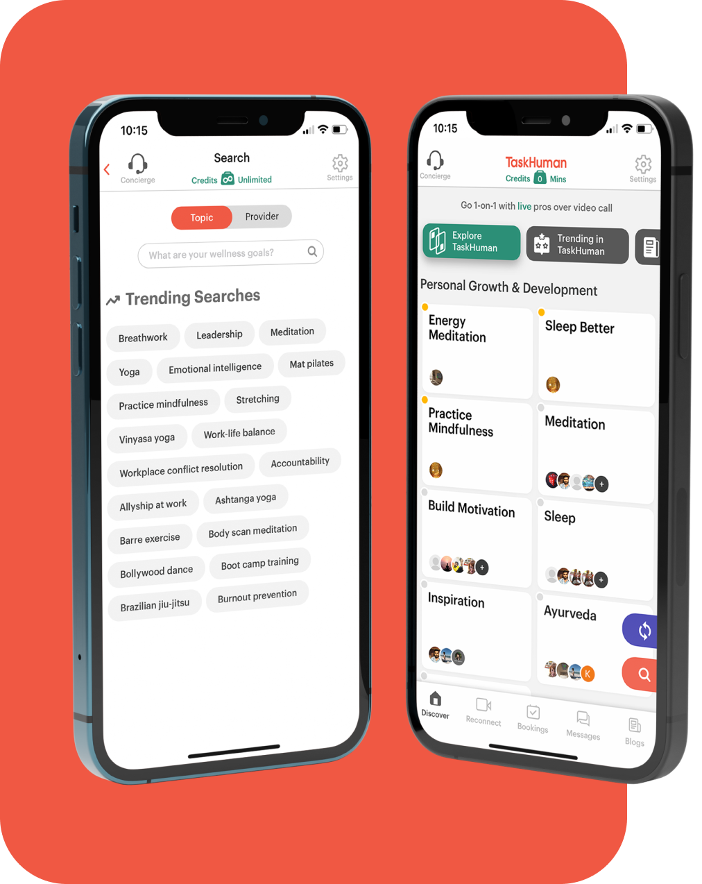 Discover Screen to Call-taskhuman-app