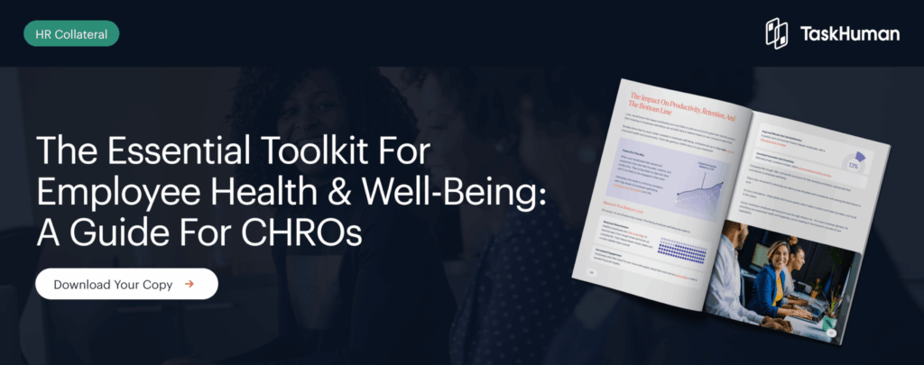 Download Your Copy: The Essential Toolkit For Employee Health & Well-Being: A Guide For CHROs