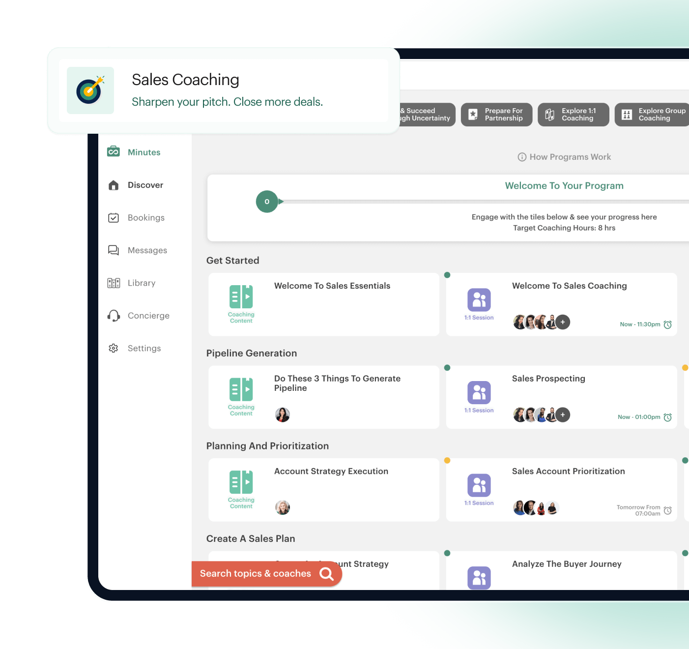 Tab image for Sales Coaching
