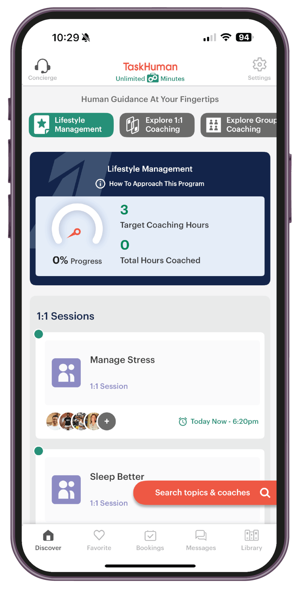 Lifestyle Management